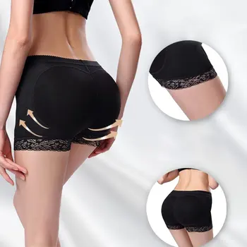 

Women Padded Butt Lifter Hip Pads Enhancer Shaper Bum Lift Shapewear Panties High-Waisted Shorts Pants