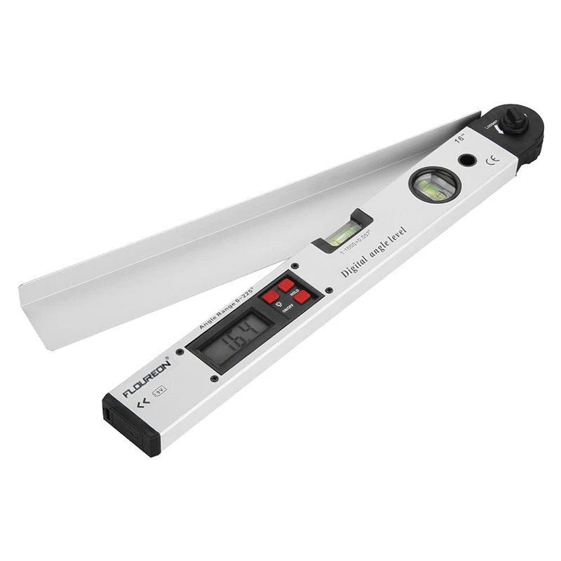 ELEG-0~ 225 градусов транспортир спиртовой уровень Цифровой Угол Finder Gauge Meter