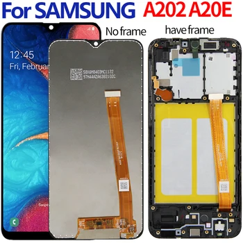 

Original For Samsung Galaxy A20e A202 A202F A202F/DS Lcd Display Touch Screen Digitizer Assembly Display For SAMSUNG A20e LCD