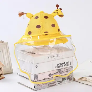 

Child Kids Boys Girls Anti-spitting Protective Hat Dustproof Cover Cap Hat