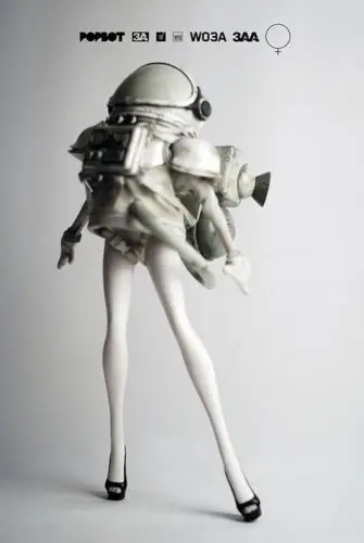 ThreeA Lasstranaut космический костюм фигурка женщины астронавты 6 дюймов от Ashley Wood