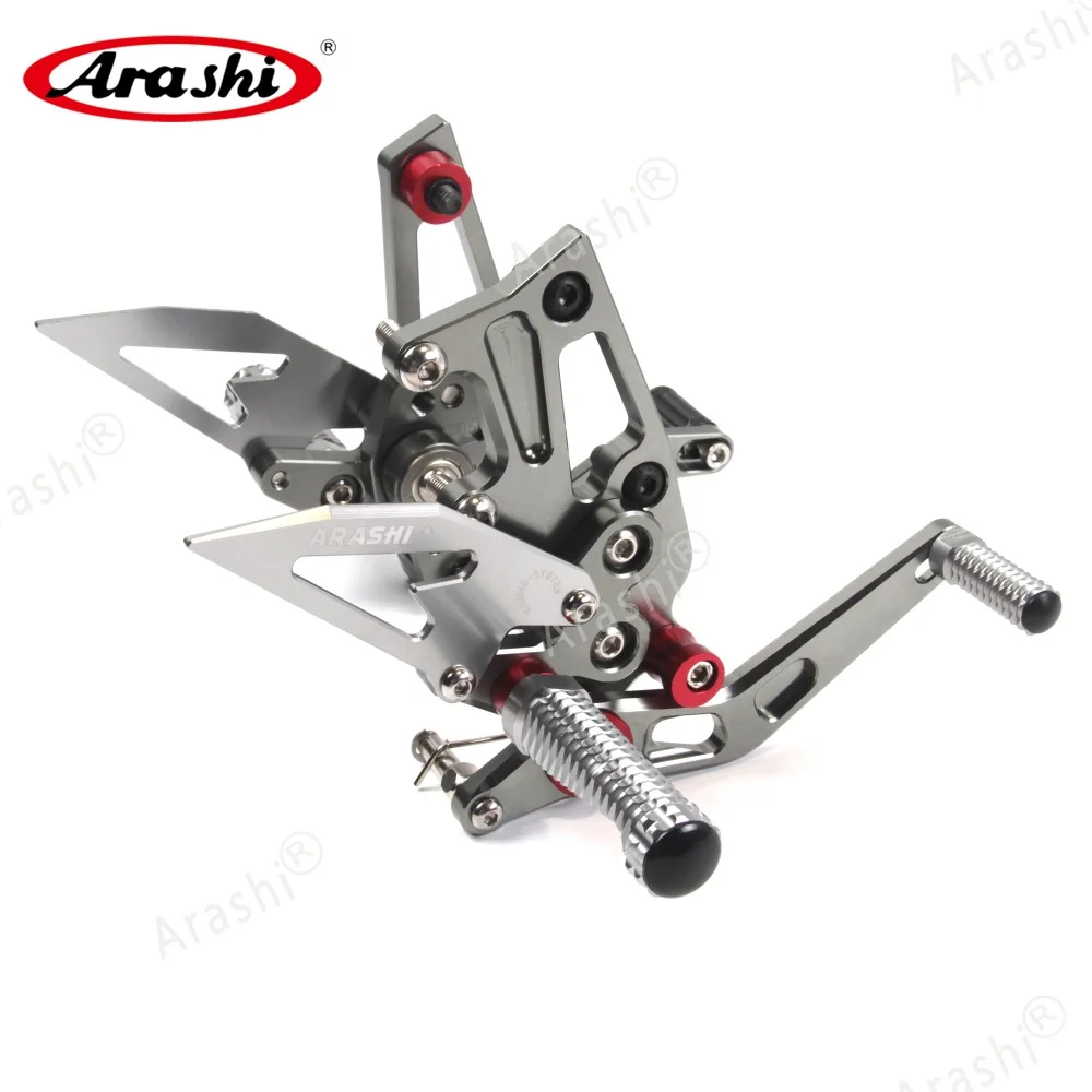 Араши для Триумф Скорость тройной 1050 2011- ЧПУ Rider Rearset регулируемая подножка подножки Rearset 2011 2012 2013