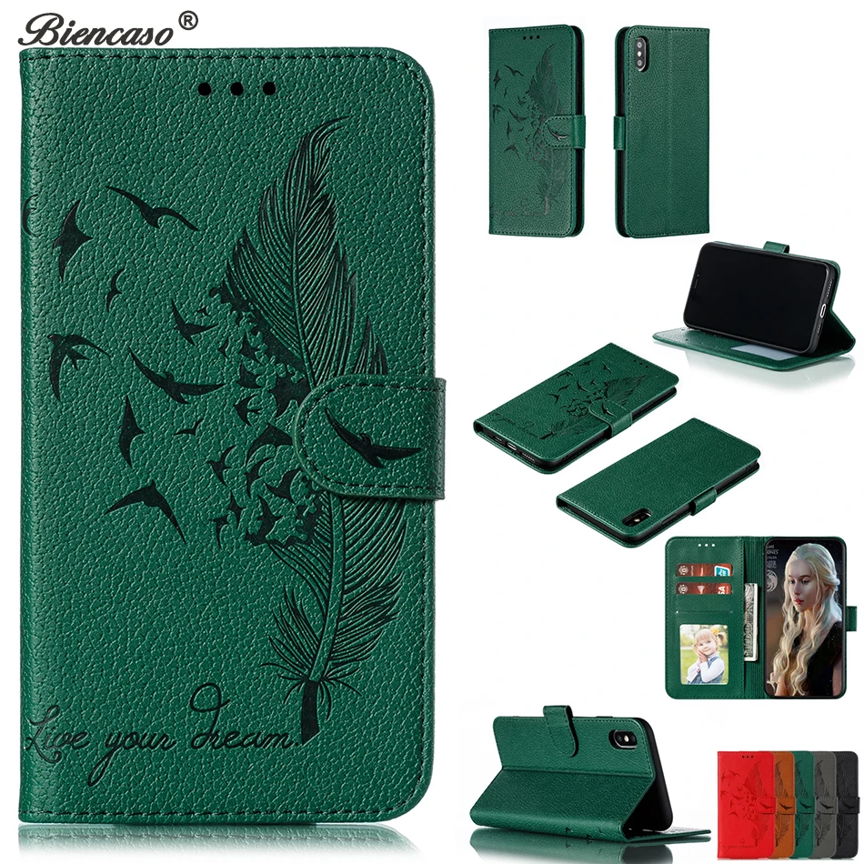 

Plume Embossing Case For Xiaomi Mi 9 9 SE CC9 CC9e A3 LITE Redmi K20 Flip Wallet For Redmi 7 7A Y3 Note 7 Pro 7S Phone Cover