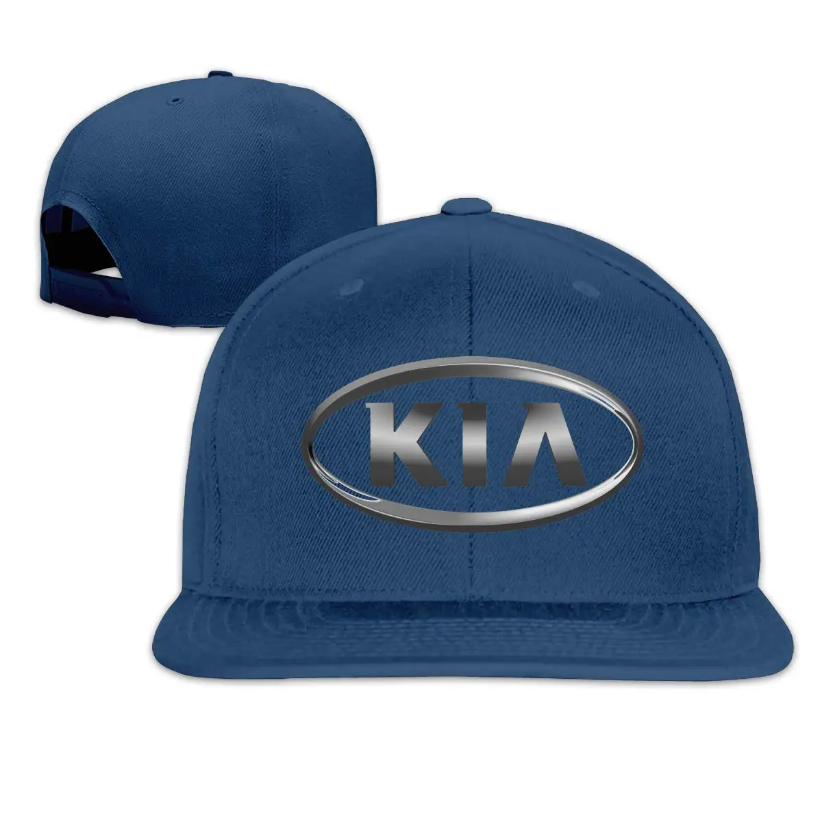 Регулируемые кепки с плоским козырьком для взрослых Kia Motors