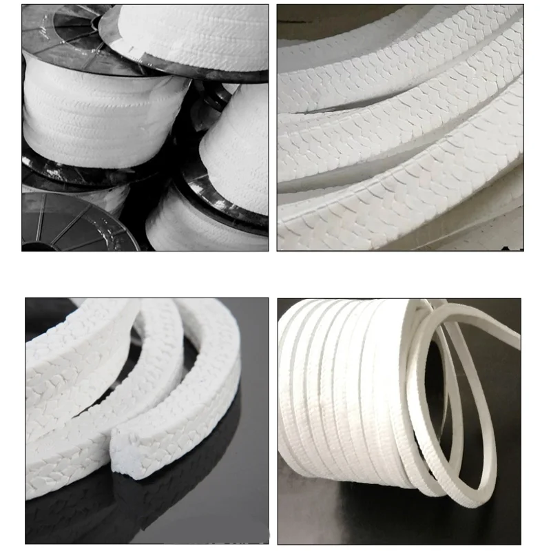 trancado ptfe embalagem embalagem de recheio bomba ptfe puro 02