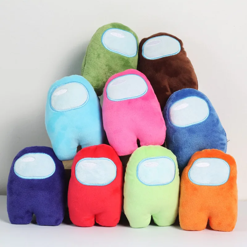 

HOT Among Us Plush Among Us Game Plush Toy with music Kawaii Stuffed Doll Christmas Gift Cute Red Small Among Us Plushie