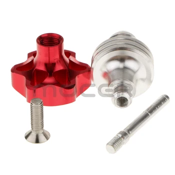 

CNC Machined Alloy Engine Oil Dip Stick For 125CC ATV Scooter Red