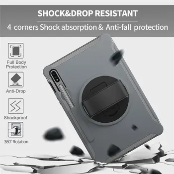

Case For samsung galaxy tab s7 Kids skin Safe Shockproof Heavy Pencil Cover for Samsung SM-T870/T875 11" IN Kickstand+Hand Wrist