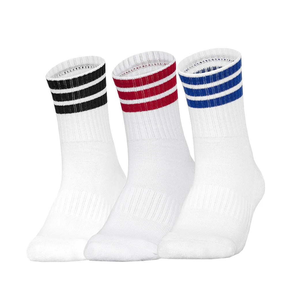 

2 Pairs Men Women Fitness Running Football Soccer White Sport Socks Outdoor Bike Cycling Hiking Basketball Socks Calcetines