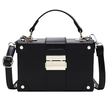 

New Portable Box Bag Korean Handbag Wild Crossbody Shoulder Bag Small Women Messenger Square Bag