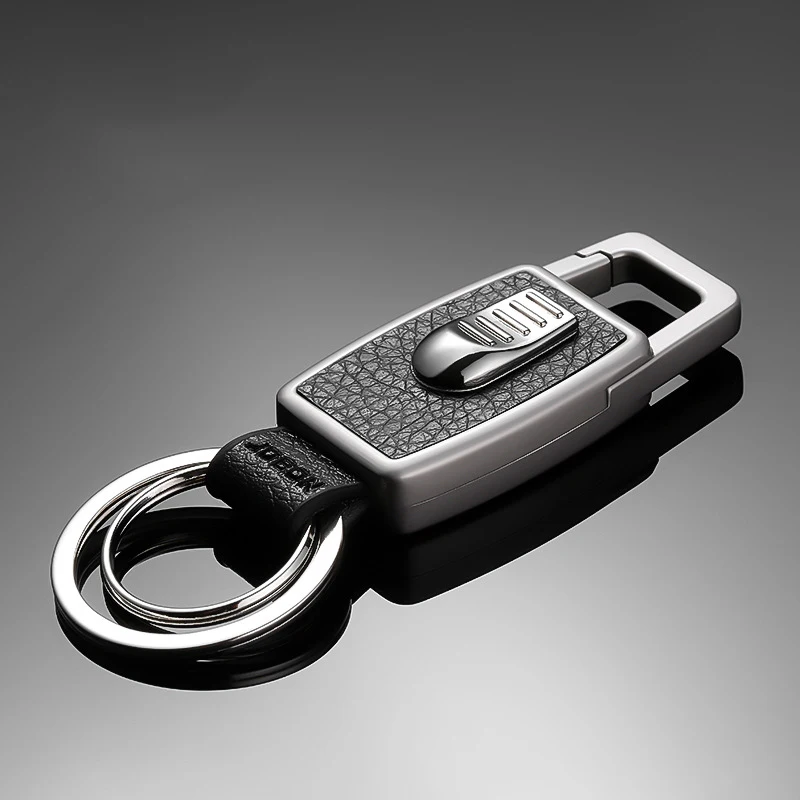 For Toyota Rav4 Kia Optima K5 Audi A3 A4 Lada Vesta Subaru Forester High-End Car Keychain Auto Styling Key Ring Waist Pendant