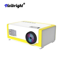 Портативный мини-проектор Full HD 1920*1080P с поддержкой AV USB sd-карты USB 1800 люмен мини домашний проектор портативный видеопроектор