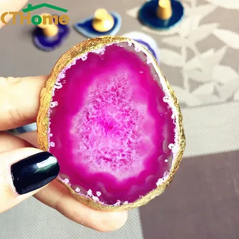

Nordic Style Natural Agate Cabinet Knobs and Handles Drawer Knobs Kitchen Handle Decorative Furniture Crystal Knobs Hardware