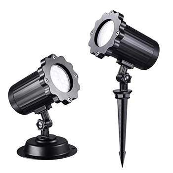 

Outdoor Snowflake LED Light Moving Snow -Laser Projector Christmas Lamp Projection Light Rotating Snowflake