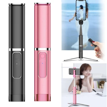 

3 in 1 Wireless Bluetooth Selfie Stick Compatible for iPhone Andriod Extendable Tripod KQS8