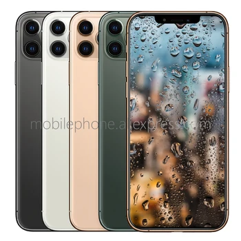 

Metal Glass Body big Screen 6.5" Dual SIM Android Smartphone Face ID Unlocked Mobile Cell Phone Google Play Free Earphone Gift