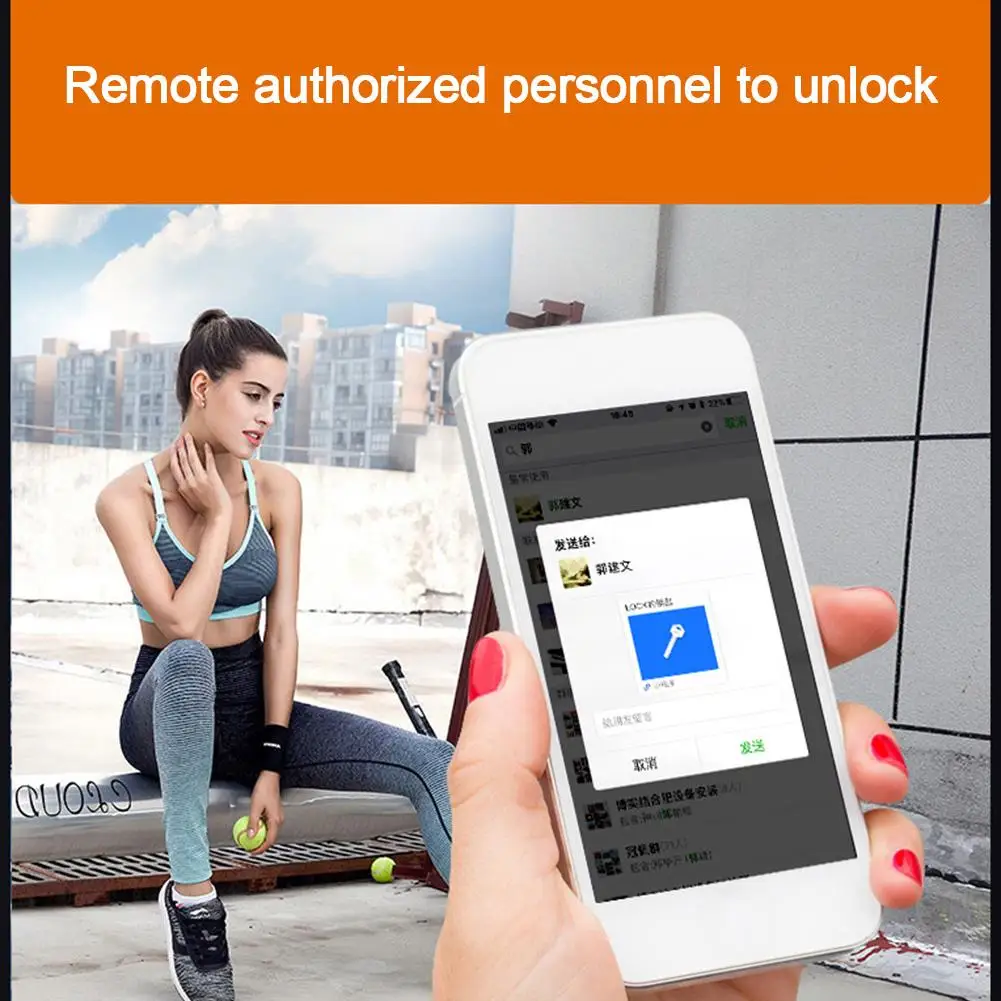 Bluetooth Smart u-замок Противоугонная стеклянная дверь отпечаток пальца приложение Умный Замок для мотоцикла Электрический Автомобиль Велосипед офис