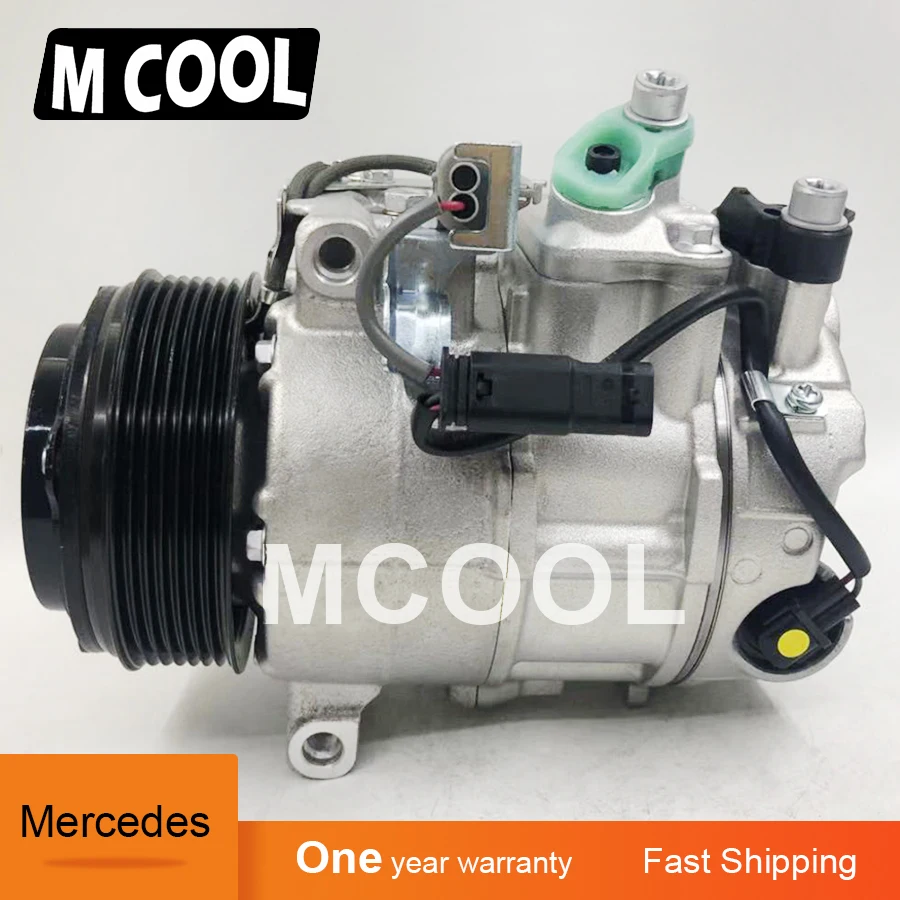 

For Free Shipping Brand New Auto AC Mercedes Benz Compressor ac Mercedes-Benz compressor 7PK 112MM for car Mercedes ESLK250