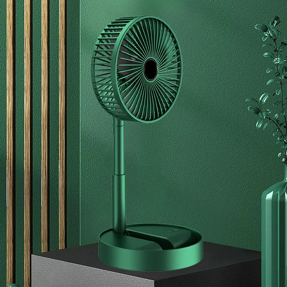 Portable USB Desk Fan Mini Foldable Floor Fan Portable Quiet Standing Silent Colorful Cooling Fans For PC Laptop USB Gadgets