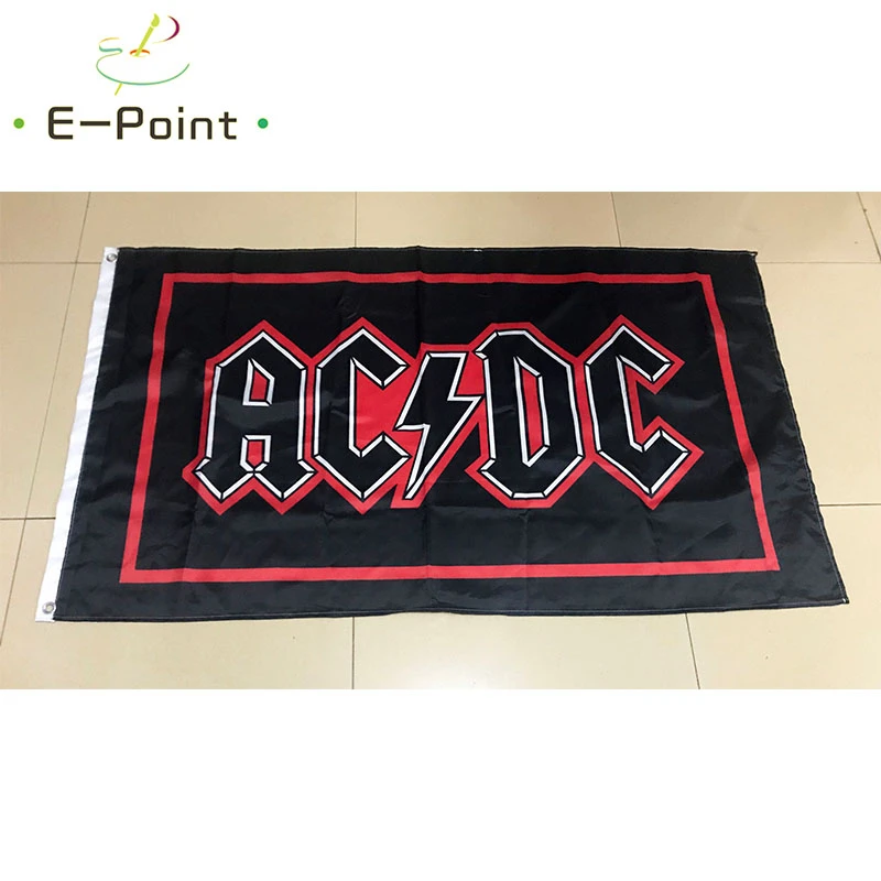 Австралийский AC/DC рок флаг группы 2ft* 3ft(60*90 см) 3ft* 5ft(90*150 см) размер рождественские украшения для домашнего флага баннер подарки