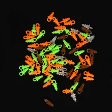 50 шт. 100 шт. ловля карпа буйлы шуруп для приманки многоцветная пробка для ловли карпа для установки терминала рыболовные снасти