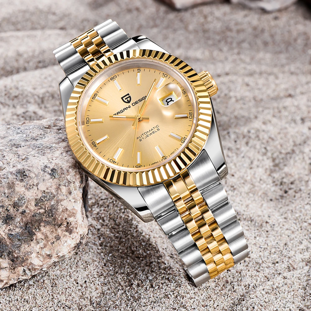 2020 New arrive PAGANI DESIGN Men Mechanical Watch Top Brand Luxury Automatic Watch Sport Stainless Steel Waterproof Watch Men relogio masculino (40)