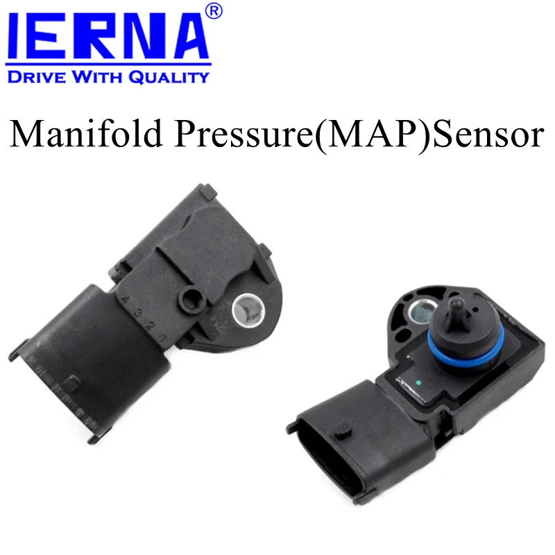 IERNA Fuel Pressure Sensor Manifold Pressure(MAP)Sensor For Volvo C30 C70 S40 V50 0261230236 0261230237 31251446 31272733 vehicle speed sensor