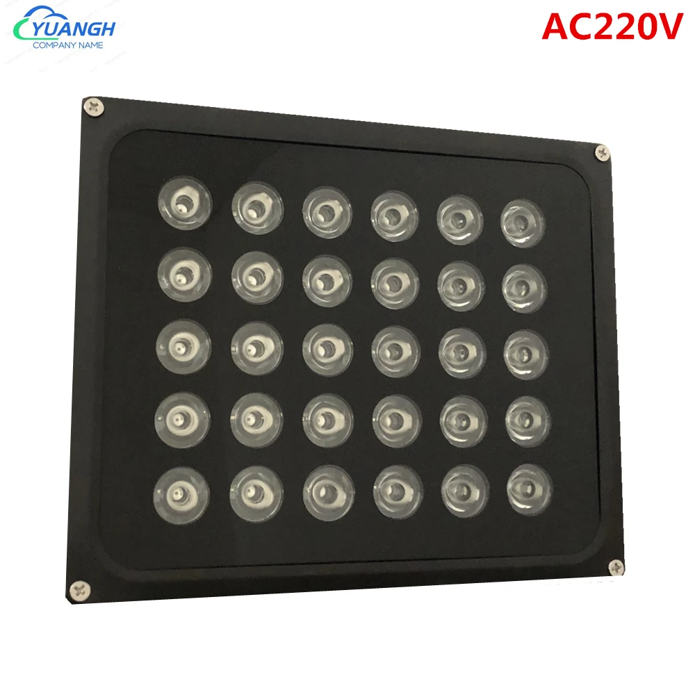 

AC220V Infrared LED Light Night Vision 30Pcs IR Illuminator Spotlight CCTV Fill Light For Security Camera