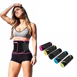 Adjustable Waist Trainer Support Belt Men Back Brace Belt Ortopedicas Protection Spine Support Belt Sweat slim waistliner