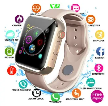 

BEESCLOVER Smart Phone Watch SIM Card Camera Music Player Pedometer Fitness Watch for IOS Android Smart Phone Watch r20
