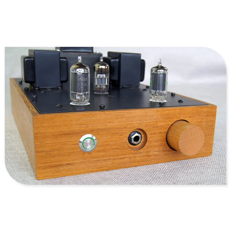 ECC88 2W*2 bile power amplifier 6DJ8 + 5686 tube amp frequency response