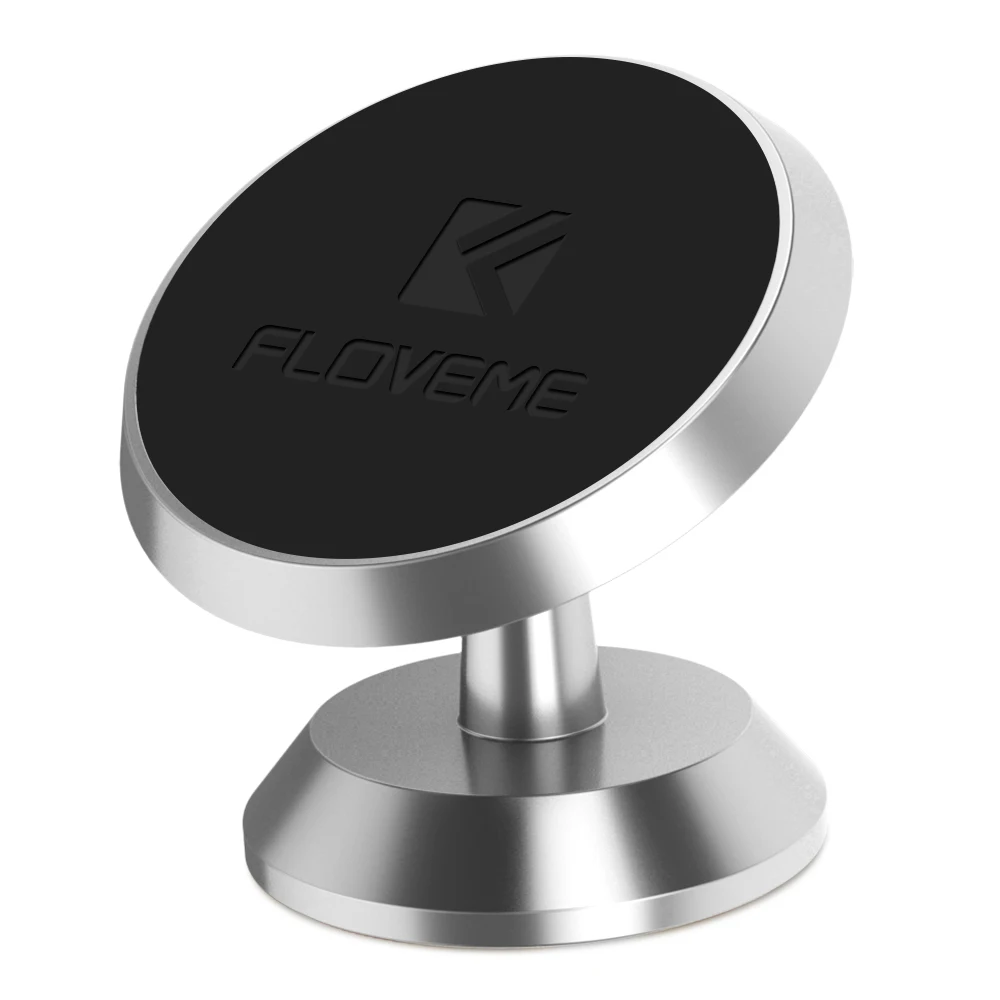 Silver 2 FLOVEME магнитный держатель для телефона в держатель на вентиляционное отверстие автомобиля универсальная подставка для мобильного смартфона магнит поддержка сотового держателя - Цвет: Silver 2