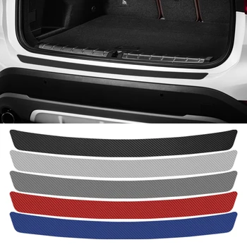 

Car-Styling Tail Trunk Bumper Protection Carbon Fiber Sticker For Renault Megane 2 3 Duster Logan Clio Laguna 2 Captur Decal