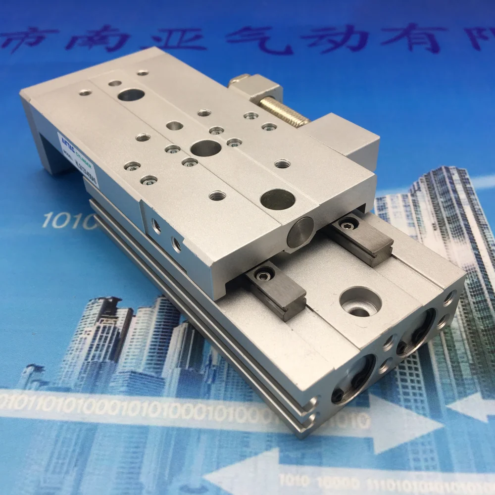 HLQ12x40-S-AS HLQ12x50-S-AS HLQ12x75-S-AS HLQ12x100-S-AS AIRTAC раздвижной стол цилиндр пневматический элемент воздуха цилиндра