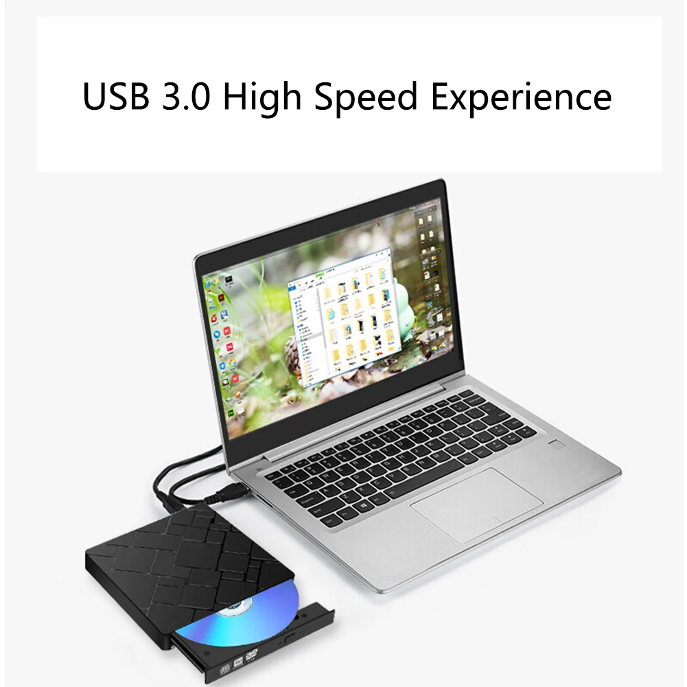 USB 3,0 DVD горелки внешний CD привод Тип C Rewriter портативный аксессуары Ультра Тонкий настольный считыватель компьютерный оптический плеер