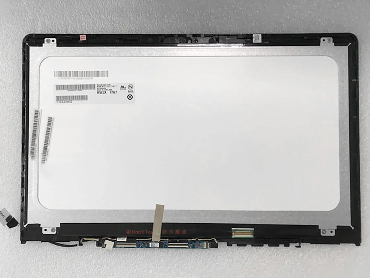 Дигитайзер сенсорного ЖК-экрана в сборе для HP Pavilion X360 15-BR 15T-BR100 15-br004la 15-br012TX 15-br010NR