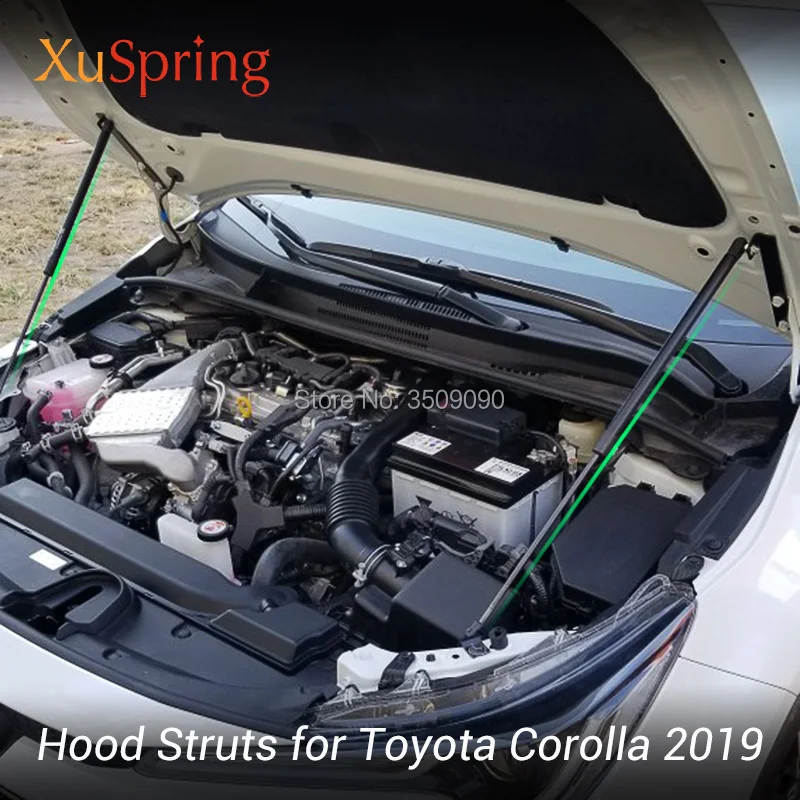 Для Toyota Corolla- E210 12TH автомобильный Стайлинг ремонт капота пружинный амортизатор подъемная стойка штанги поддержка гидравлического стержня