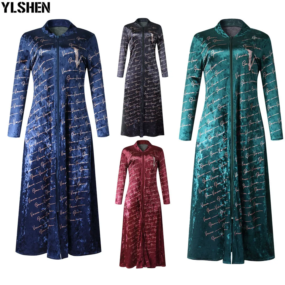 formal dresses south africa Velvet African Print Maxi Dresses for Women Evening Party Dress Dashiki Letters Africa Clothes Plus Size Casual Christmas Robe african attire