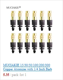 MUCIAKIE 10-50M 4/7-3/5 мм снижение микро капельного Наборы орошения сада снижение падение Системы Синий изгиб стрелка Системы