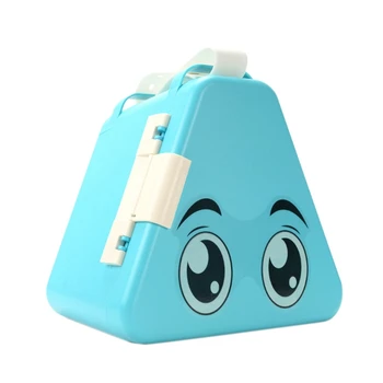 

Block Toy Storage Box Portable Storage Box Children's Toy Storage Box with Small Particle Base Plate