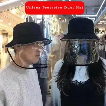 

Multi-function Protective Cap Anti Infection Protective Anti-saliva Eye Cap Hat Anti-fog Hat Protection Windproof Cover Fac P0Z6