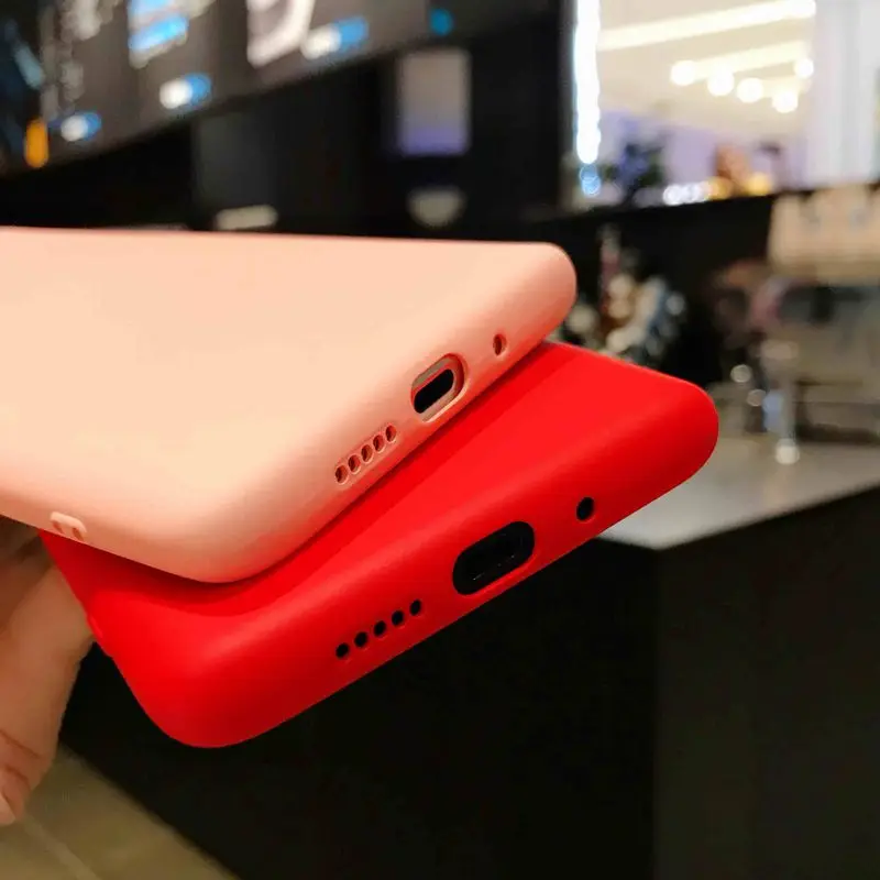 Карамельный цвет чехол для Xiaomi mi 9 SE 8 CC9 CC9E A2 A3 Lite 9T чехол для Red mi K20 Note 8, 8, 7, 10 Pro 8A 7A чехол для телефона из мягкого силикона ТПУ с крышкой