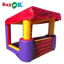 3x3 м Портативный надувные киоск ПВХ рекламный стенд по выгодной цене с доставкой, палатки, надувные стенда стенд для бизнеса