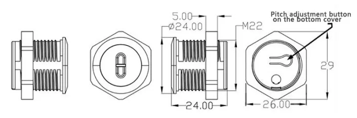 laser porta serial interruptor saída sensordifuse humano