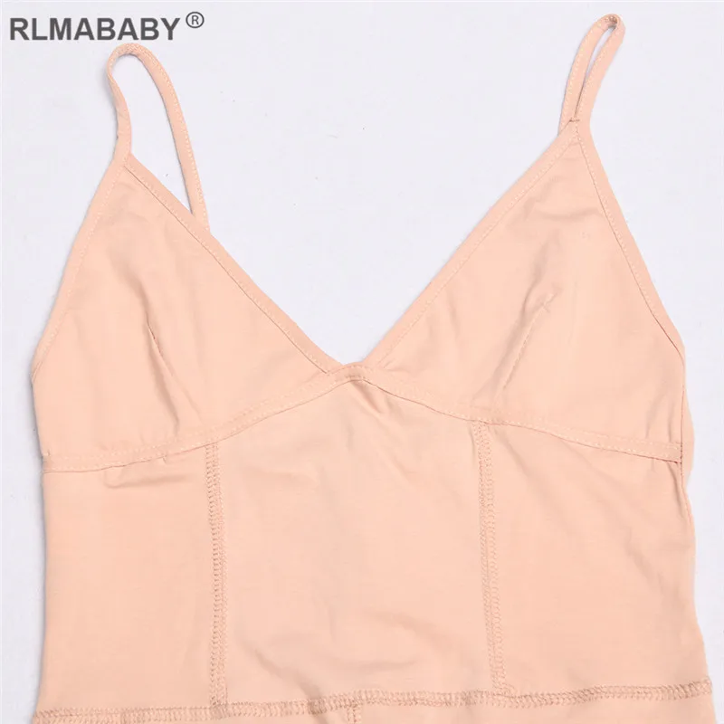 RLMABABY комбинезон на бретельках в полоску, сексуальный хлопковый женский комбинезон с v-образным вырезом, без рукавов, с открытой спиной, комбинезоны, повседневный женский комбинезон