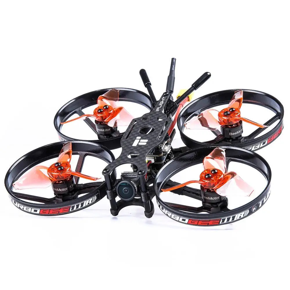 Iflight Turbobee 111r 111mm 4s Micro Fpv Race Drone Bnf With Beemotor 1105 4500kv Motor/caddx Turbo Eos2 Camera/emax 2327 Props | Игрушки и