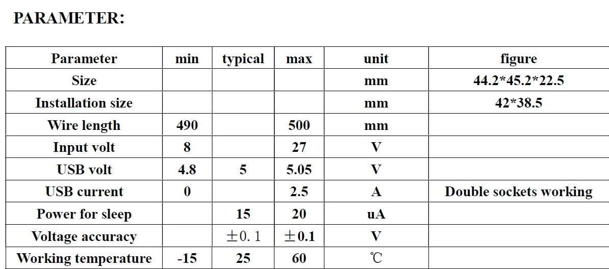JS-CU3 индикатор емкости литиевой свинцово-кислотной батареи 12 в 24 в 3S 4S 5S литий-ионная до 5 В USB зарядка для телефона водонепроницаемый