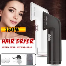 Профессиональный Анионный фен для волос, корпус из алюминиевого сплава, 750 Вт, Воздушная розетка, инновационный дизайн, отличная мощность, анион, парикмахерские