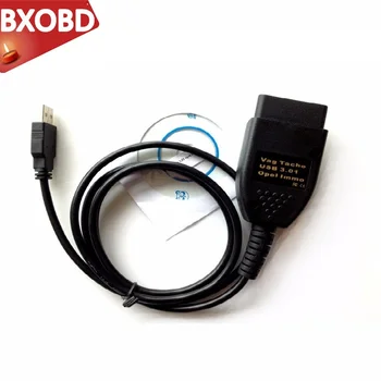 

New VAG TACHO 3.01 vag3.01 USB for Opel Immo AIRBAG Auto OBD2 Diagnostic Scanner Cable Change Mileage Correction Read Pin Code