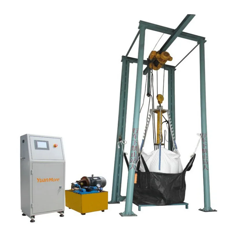 Electronic top lifting tester YM065-150KN system for textile testing of FIBC |